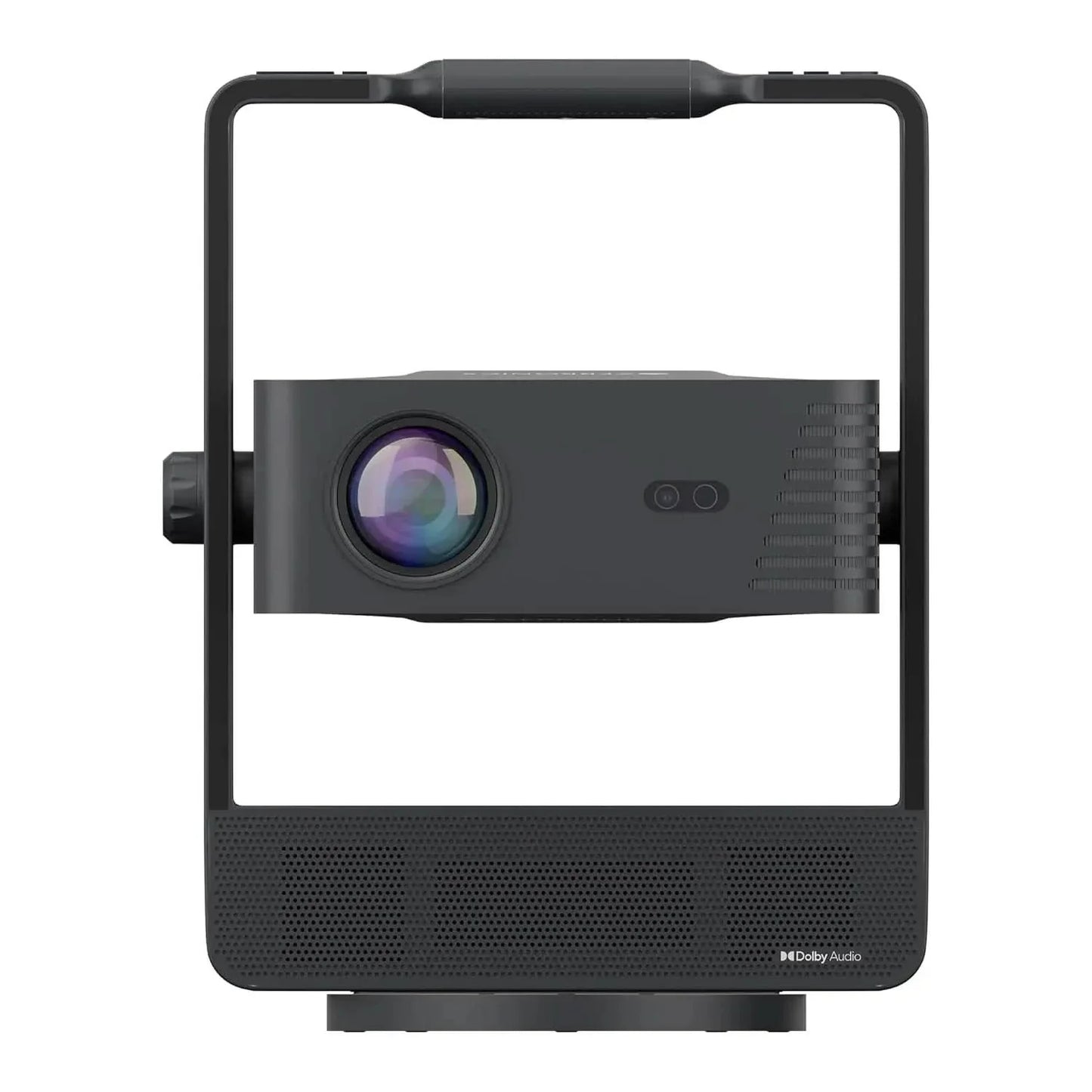ZEBRONICS PIXAPLAY 29, Smart Projector, 14500 Lumens, Dolby Audio, 4K Support, 200 Inch Screen Size, Supports Bluetooth, HDMI, USB, WiFi, 1080p Native, Auto Focus, Keystone, APP Support, Miracas