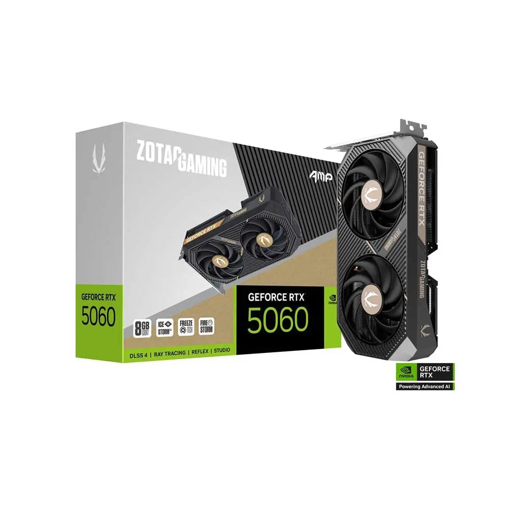 ZOTAC Gaming GeForce RTX 5060 AMP 8GB Nvidia Graphic Card