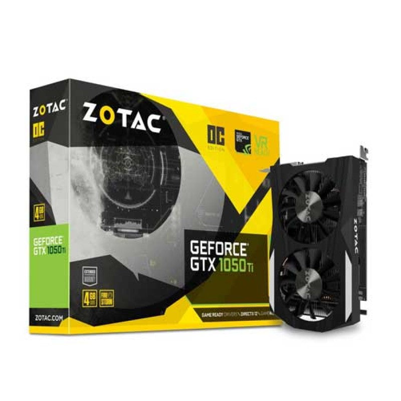 ZOTAC Gaming GeForce GTX 1050 Ti OC 4GB Nvidia Graphic Card