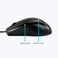 ZEBRONICS ZEB-ALEX WIRED USB OPTICAL MOUSE