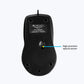 ZEBRONICS ZEB-ALEX WIRED USB OPTICAL MOUSE