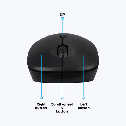 ZEBRONICS ZEB-BOLD WIRELESS OPTICAL MOUSE