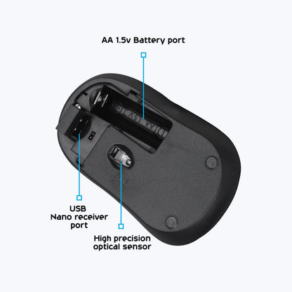 ZEBRONICS ZEB-BOLD WIRELESS OPTICAL MOUSE