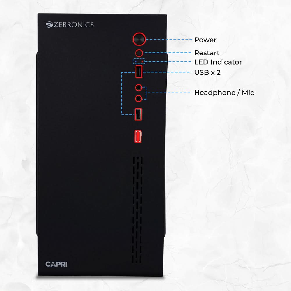 Zebronics Computer Cabinet CAPRI