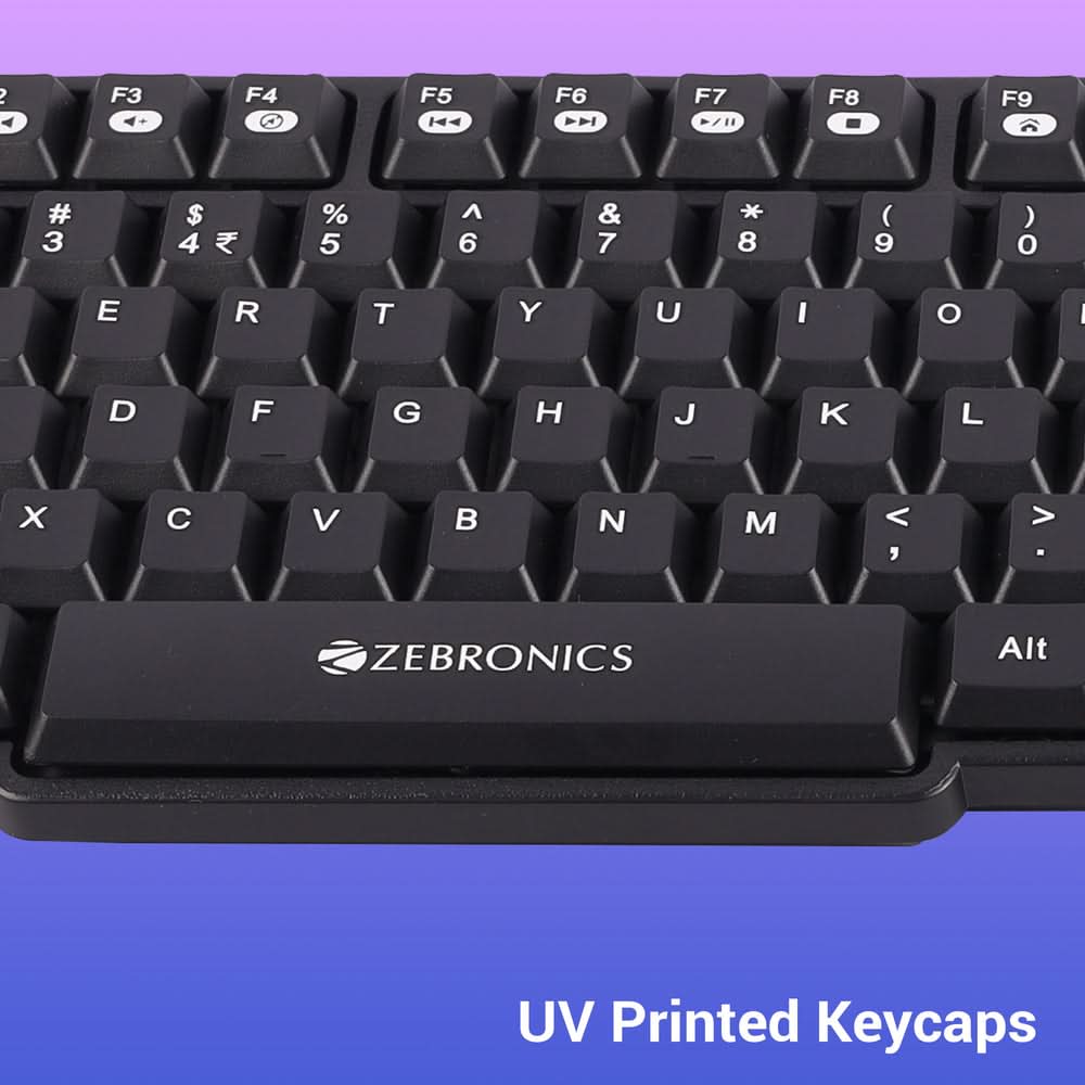 ZEBRONICS SET WIRELESS COMPANION 115 BLACK KEYBOARD