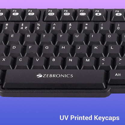 ZEBRONICS SET WIRELESS COMPANION 115 BLACK KEYBOARD