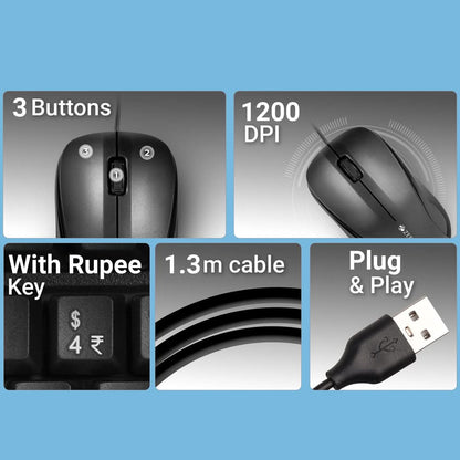 ZEBRONICS SET JUDWA 850 KEYBOARD