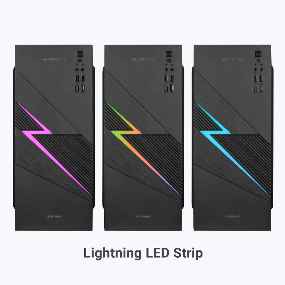 Zebronics Cabinet LIGHTNING