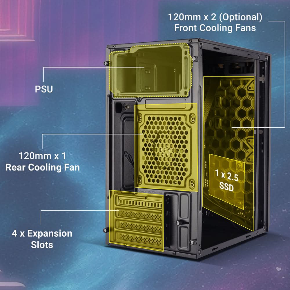 Zebronics Cabinet M3