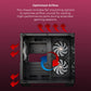Zebronics Mercury 10 Premium Gaming Chassis, Black