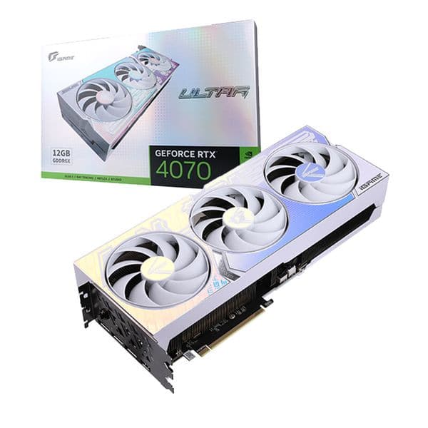 COLORFUL GeForce RTX 4070 iGame Ultra W OC V2 Nvidia Graphic Card