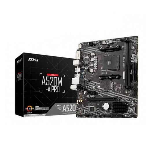 MSI A520M-A Pro DDR4 AMD Motherboard