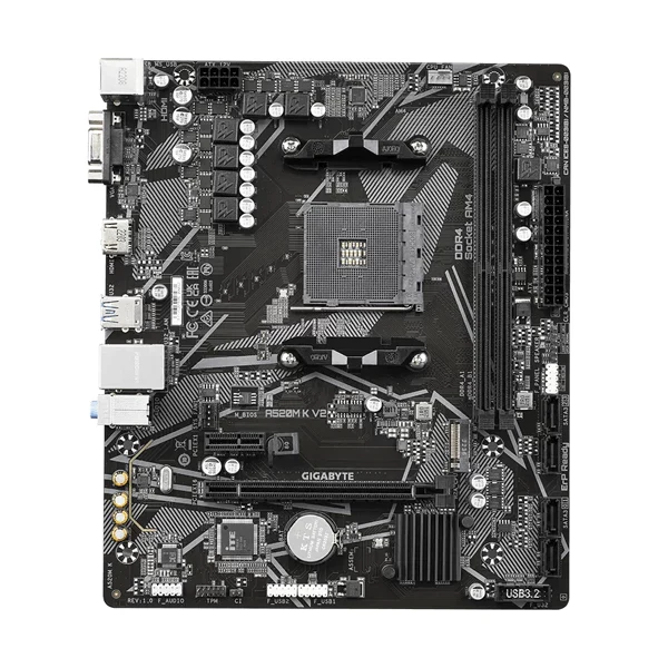 GIGABYTE A520M K V2 DDR4 AMD Motherboard
