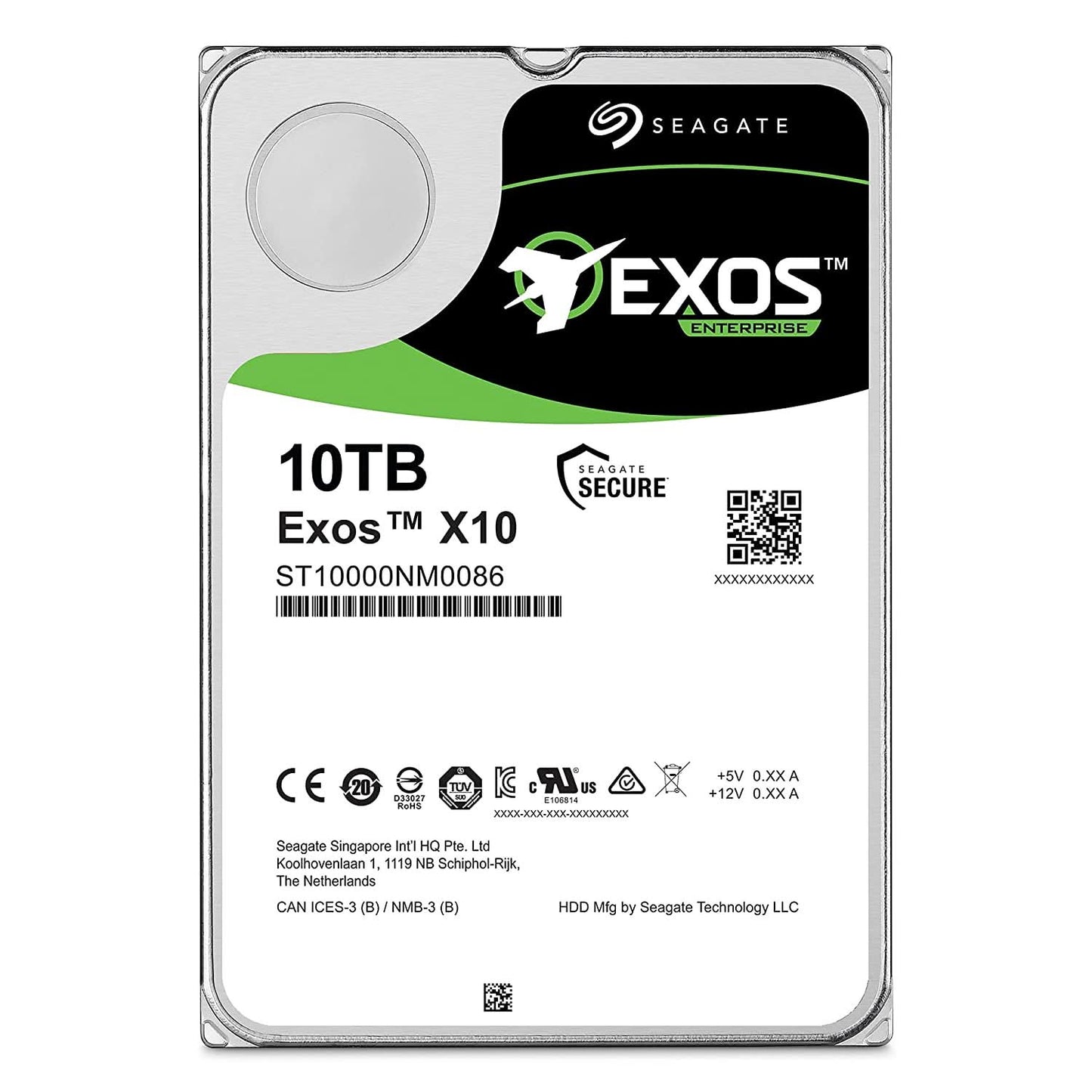SEAGATE EXOS ENTERPRISES 10TB INTERNAL SATA HARD DRIVE
