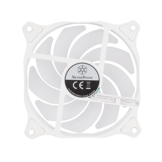 SILVERSTONE Air Blazer 120R 120mm ARGB Cabinet Fan (White) (Single Pack)