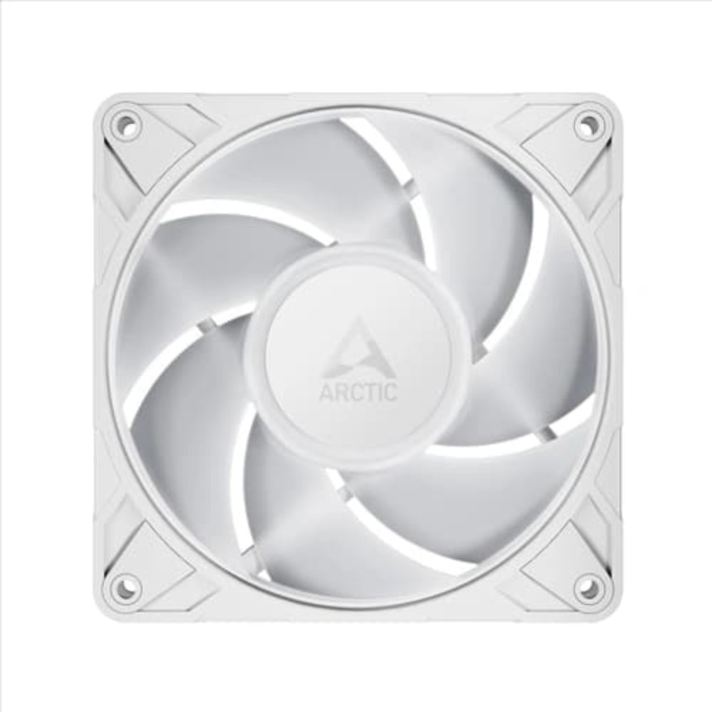 ARCTIC P12 Pro PWM PST 120mm ARGB Cabinet Fan ( white ) ( Triple Pack )