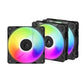 Arctic P12 Pro Reverse ARGB 120mm Triple Pack Cabinet Fan