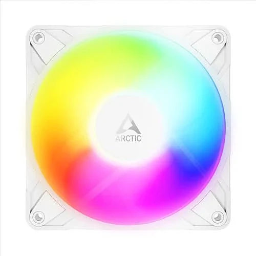 Arctic P12 Pro Reverse ARGB 120mm Triple Pack White Cabinet Fan
