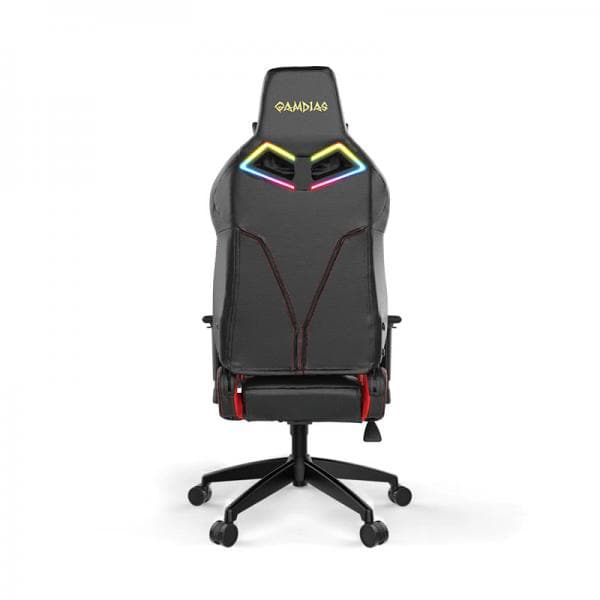GAMDIAS Achilles E1 L RGB Gaming Chair (Black-Red)