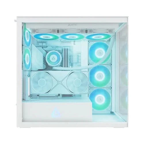 Arctic Xtender VG ARGB White E-ATX Mid Tower Case
