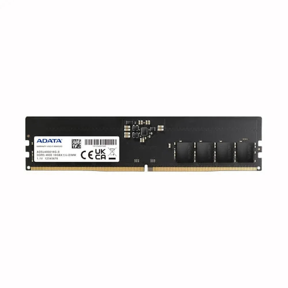 ADATA 16GB ( 16GBx1 ) 4800MHz DDR5 RAM ( CL40 )