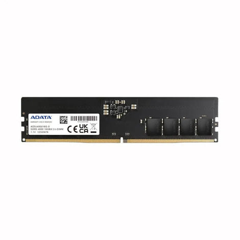 ADATA 16GB ( 16GBx1 ) 4800MHz DDR5 RAM ( CL40 )