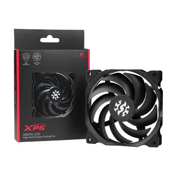 ADATA XPG Vento 120mm ARGB Cabinet Fans (Black) (Single Pack)