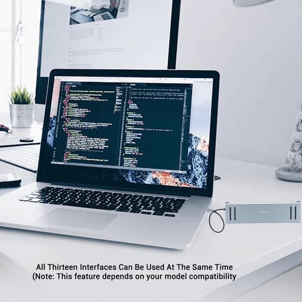 ANT ESPORTS AEC1310 13-In-1 USB Type C Docking Station With HDMI And VGA Port