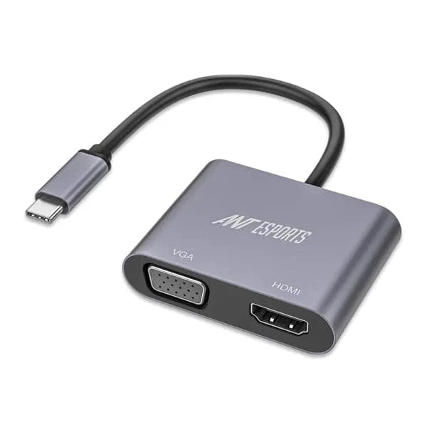 ANT ESPORTS AEC210 USB Type C Docking Station With HDMI And VGA Port