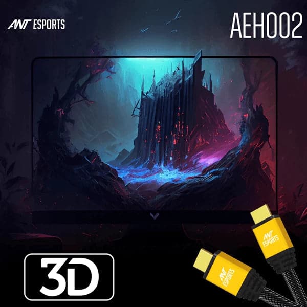 ANT ESPORTS AEH002 2 Meter Braided HDMI Cable