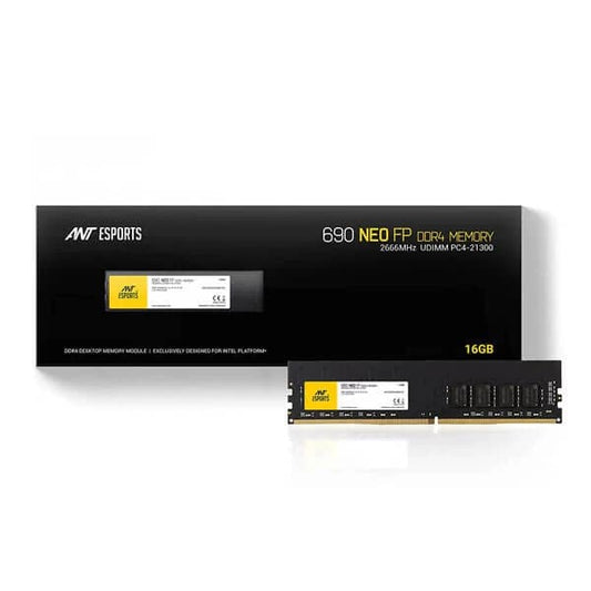 ANT ESPORTS 690 NEO FP 16GB ( 16GB x 1 ) 2666MHz DDR4 RAM ( CL19 )