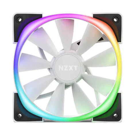 NZXT Aer RGB 2 120mm RGB Cabinet Fans (White) (Single Pack)