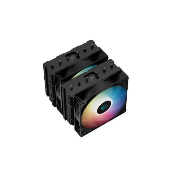 DEEPCOOL Gammaxx AG620 BK ARGB Dual Tower CPU Air Cooler (Black)
