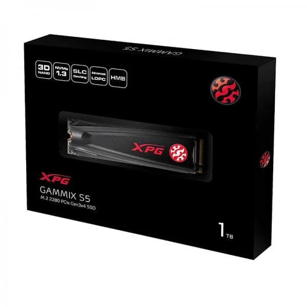 ADATA XPG Gammix S5 1TB M.2 NVME Gen3 Solid State Drive ( SSD )