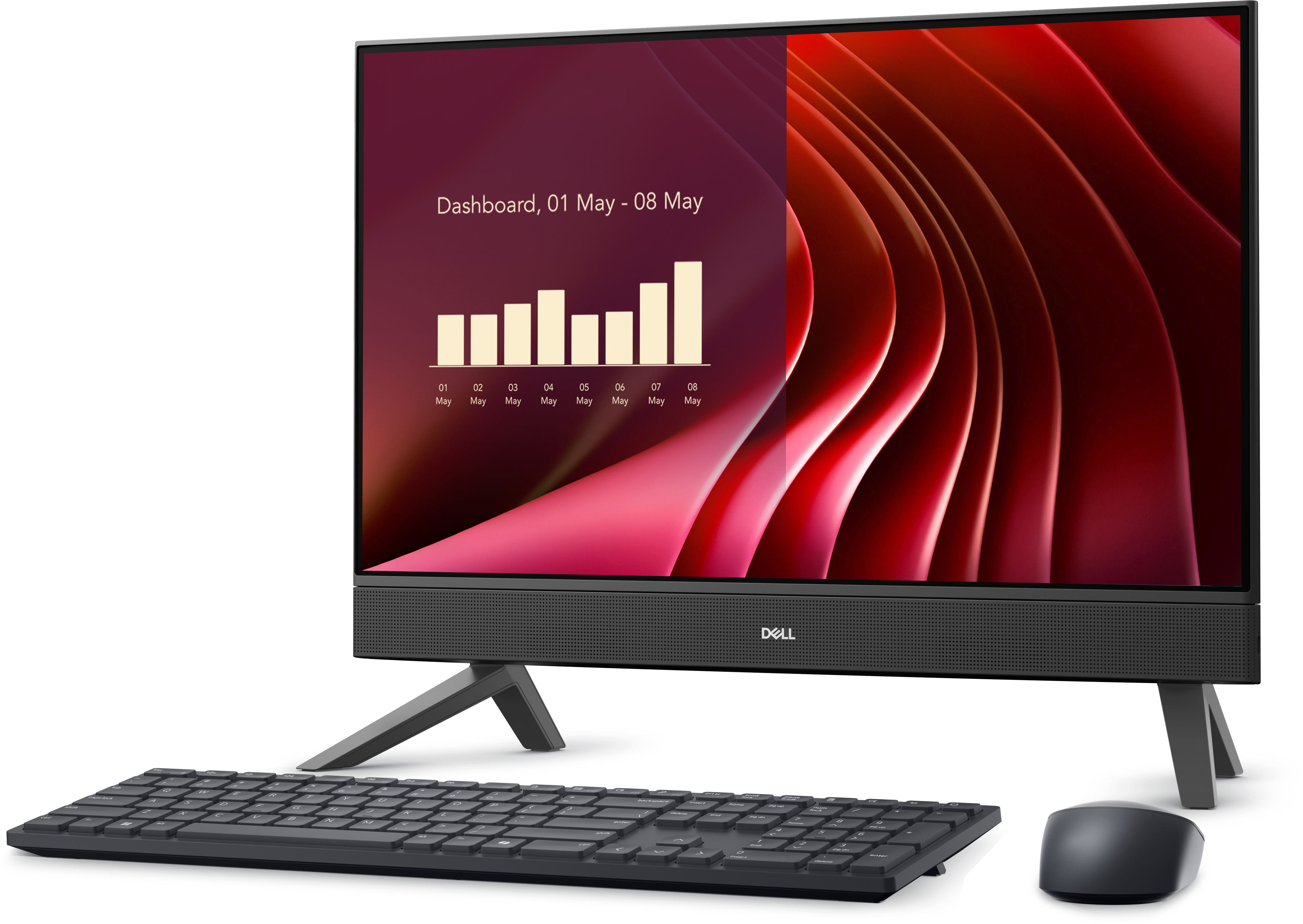 AIO DELL 24 EC24250 [CORE3-100U/8GB/512GB SSD/WIN11 HOME+MS24/24.0"/INTEGRATED GRAPHICS/3 YEAR(S)/WHITE]