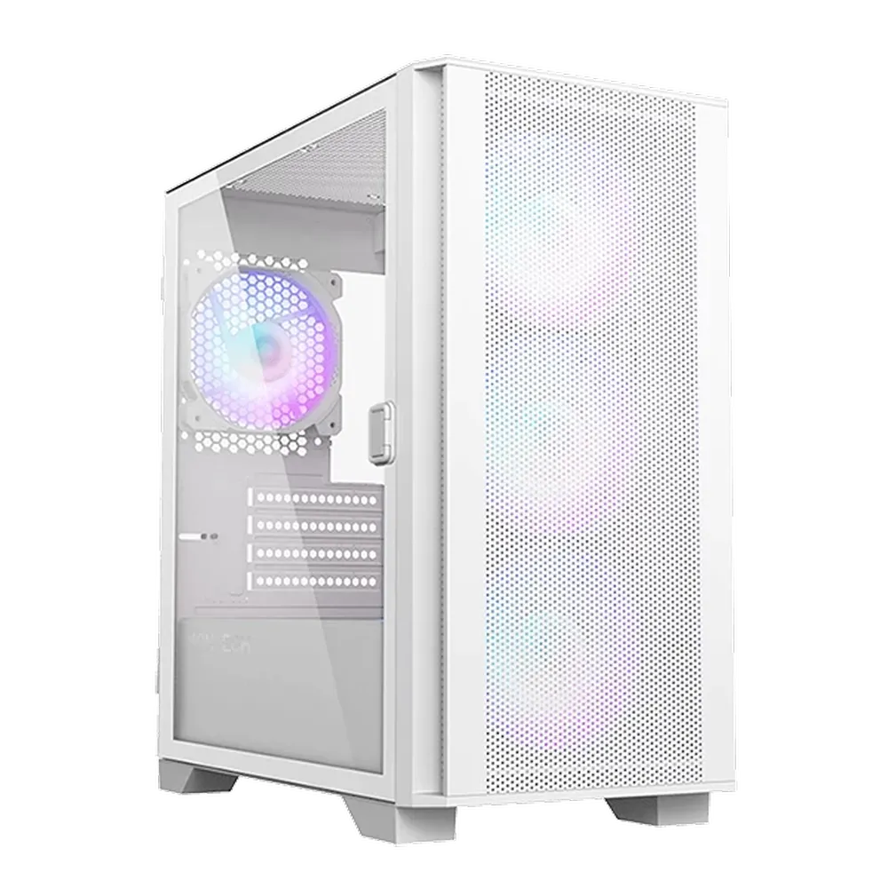 MONTECH Air 100 ARGB MATX Mini Tower Cabinet (White)