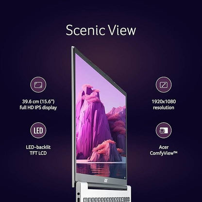 ACER ASPIRE AL15-52H UN.347SI.00U [CI7-13620H/16GB/512GB SSD/WIN11 HOME+MS24/15.6"/INTEGRATED GRAPHICS/1 YEAR(S)/SILVER]