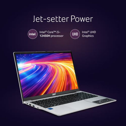 ACER ASPIRE AL15-52H UN.347SI.00A [CI5-12450H/16GB/512GB SSD/WIN11 HOME+MS24/15.6"/INTEGRATED GRAPHICS/1 YEAR(S)/SILVER/BACKLIT KBD]