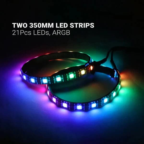 ANT ESPORTS LED Strip 350 ARGB I 2 LED Strips for Cabinet