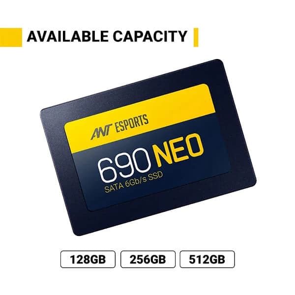 ANT ESPORTS 690 Neo 1TB 2.5 SATA SATA3 Solid State Drive (SSD)