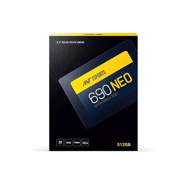 ANT ESPORTS 690 Neo 512GB 2.5 SATA SATA3 Solid State Drive (SSD)