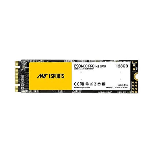 ANT ESPORTS 690 Neo Pro 128GB 2.5 SATA M.2 SATA3 Solid State Drive (SSD)