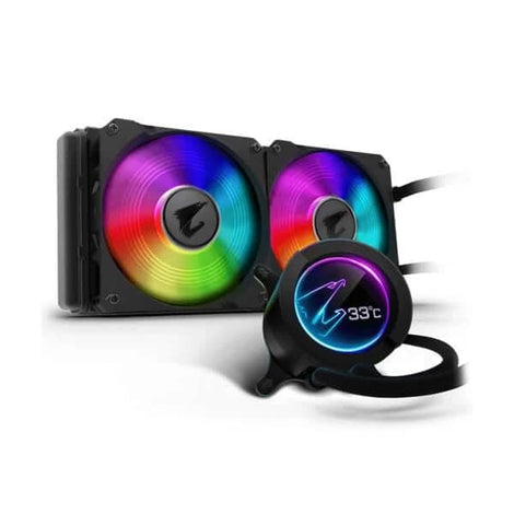 GIGABYTE AORUS 280 ARGB 280mm CPU Liquid Cooler (Black)
