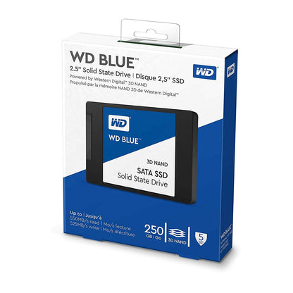 WESTERN DIGITAL 250GB BLUE INTERNAL SATA SSD