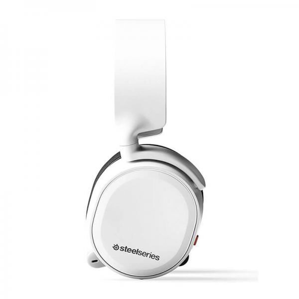 STEELSERIES Arctis 3 Wired 3.5mm 7.1 Surround Gaming Headphones ( White ) ( PC / Mac / Mobile )