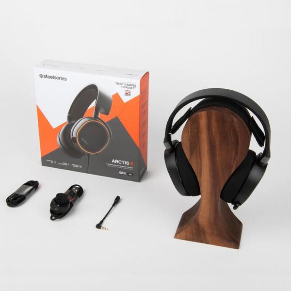 STEELSERIES Arctis 5 Wired 3.5mm 7.1 Surround Gaming Headphones ( Black ) ( PC / Mac / Mobile )
