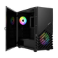 GAMDIAS Argus M4 ARGB ATX Mid Tower Cabinet (Black)