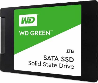 WESTERN DIGITAL GREEN 1 TB INTERNAL SATA SSD S100T3G0A
