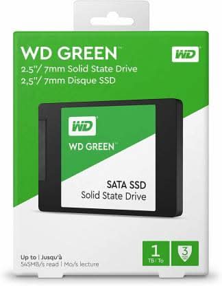 WESTERN DIGITAL GREEN 1 TB INTERNAL SATA SSD S100T3G0A