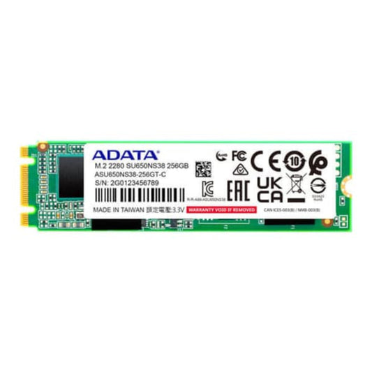 ADATA Ultimate SU650 256GB M.2 Sata Solid State Drive ( SSD )